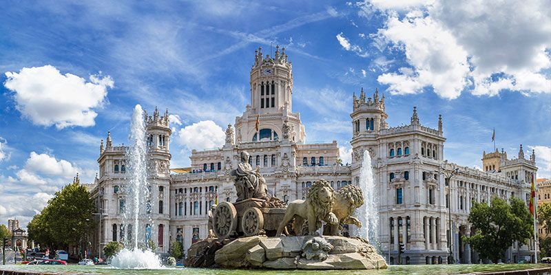 La Plaza de Cibeles