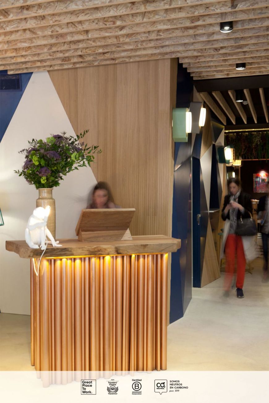 Recepción hotel